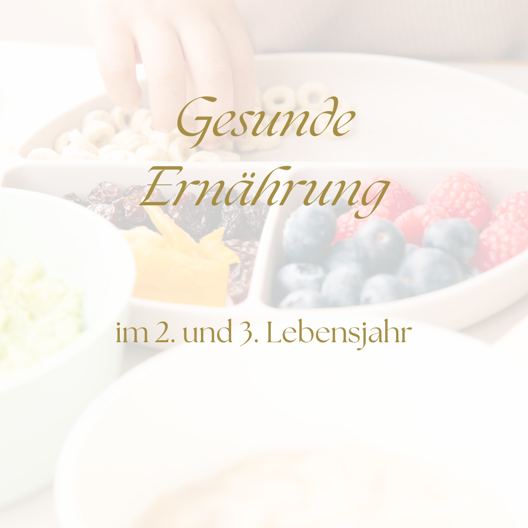 Gesunde Ernährung für Kleinkinder